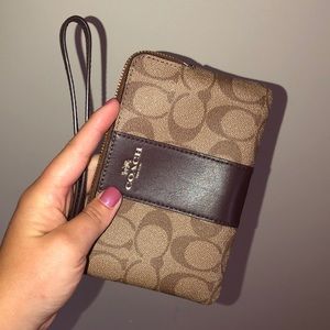 Coach wristlet